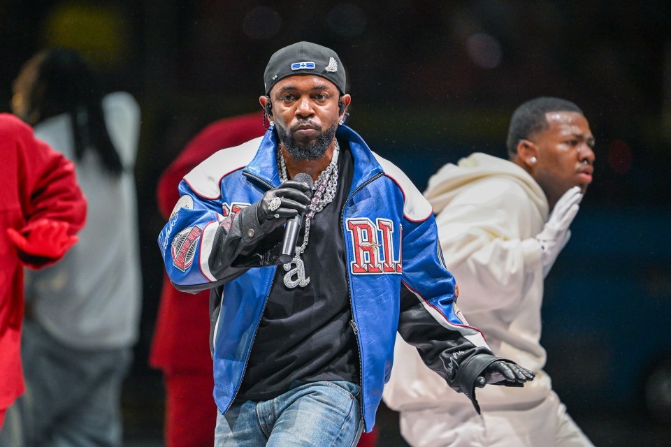 Kendrick Lamar performed at the 2025 Super Bowl held in New Orleans.