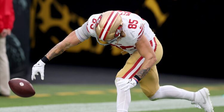 49ers' George Kittle lands at No. 31 on the NFL's Top 100 for 2025