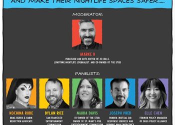 Join us Wed/20 for a discussion on overdose prevention in queer nightlife