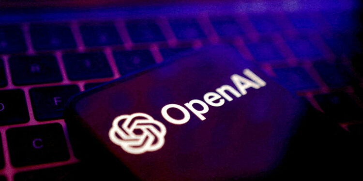 FILE PHOTO: FILE PHOTO: Illustration shows OpenAI logo