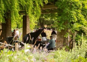 Twelve pianos will pop up in the San Francisco Botanical Garden in September. (Courtesy of Gardens of Golden Park)