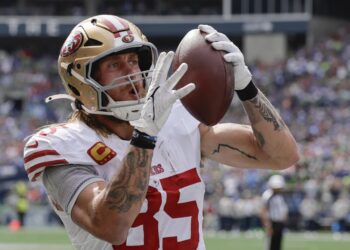 49ers' George Kittle out After Suffering Hamstring Injury vs. Seahawks in Week 1