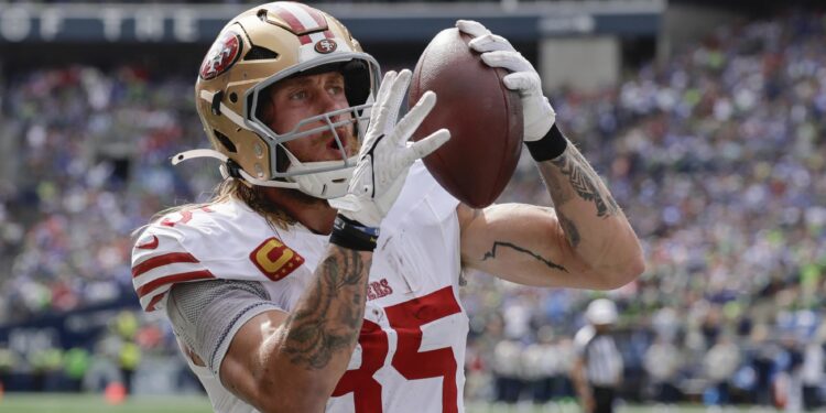 49ers' George Kittle out After Suffering Hamstring Injury vs. Seahawks in Week 1