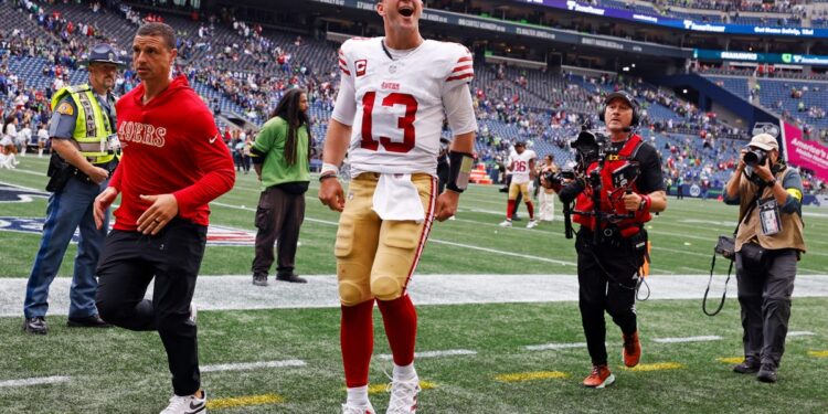 49ers QB Brock Purdy still underrated says Ryan Fitzpatrick