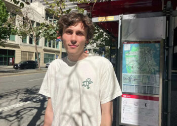 Software engineer Riley Walz, a San Francisco resident, created an app that tracks the city's parking cops in real time. (Rachel Swan / The Chronicle)