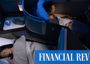 Can business class ease the stress of flying to Donald Trump’s America?