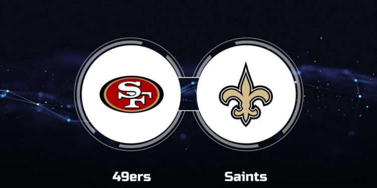 How to watch 49ers vs. Saints Week 2 game: TV channel, streaming info