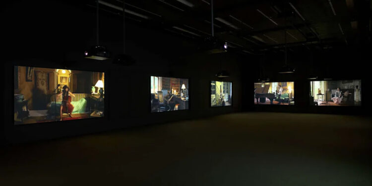 A view of Ragnar Kjartansson's