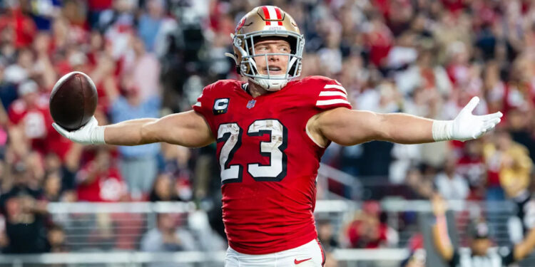 Falcons vs. 49ers on Sunday Night Football: Niners get a vintage game from Christian McCaffrey and their defense holds up without Fred Warner in 20-10 win