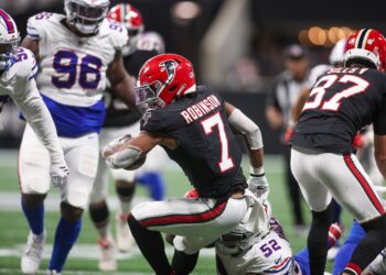 Sunday Night Football picks Atlanta Falcons vs San Francisco 49ers Bijan Robinson