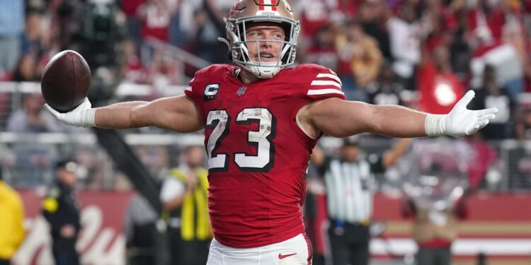 Christian McCaffrey just had one of his most defining games with 49ers