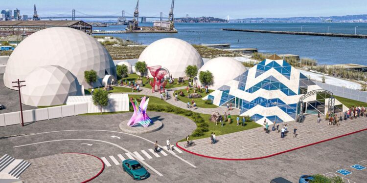 SF music firm Empire invests in waterfront domes entertainment complex