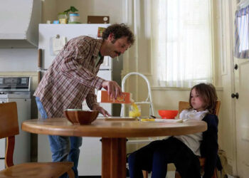 Scoot McNairy (left) and Nessa Dougherty in