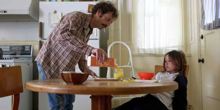 Scoot McNairy (left) and Nessa Dougherty in