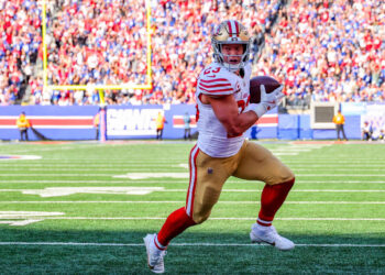 Christian McCaffrey joins exclusive 49ers club with rare stat