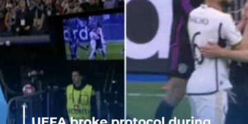 UEFA broke protocol during Real Madrid vs Bayern Munich VAR decision