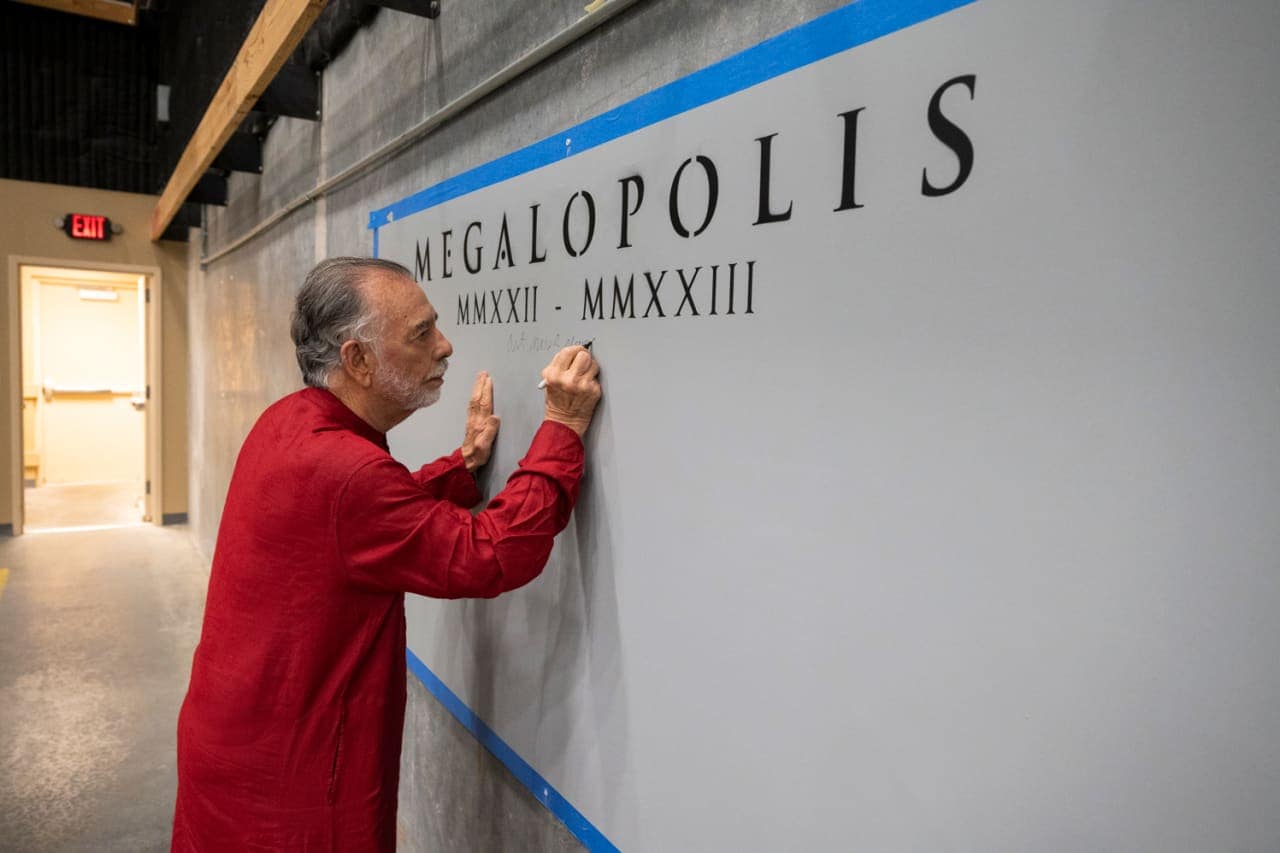 Plans for ‘Megalopolis,’ Coppola’s first film in 13 years, had fermented in the filmmaker’s brain for decades. Photo: Phil Laruso for Lionsgate