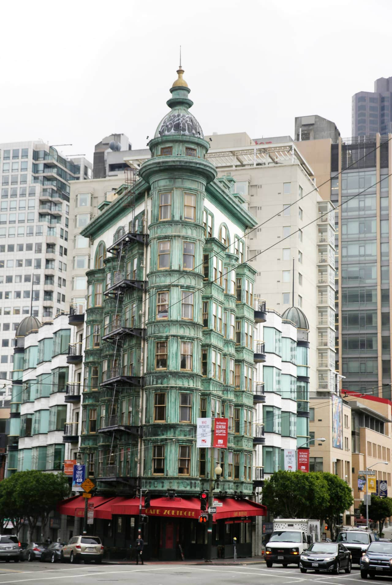 Coppola, who bought the Sentinel Building in San Francisco in 1973, held on to it through a half-century of intense seismic activity in his career. Photo: Lea Suzuki/The San Francisco Chronicle/Getty Images