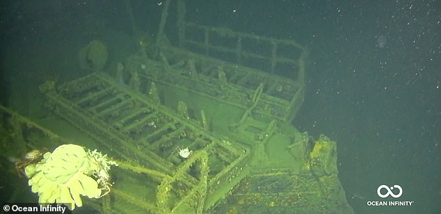 The 314-foot-long ship was identified to be the only US Navy Destroyer that was captured by Japanese forces during World War II