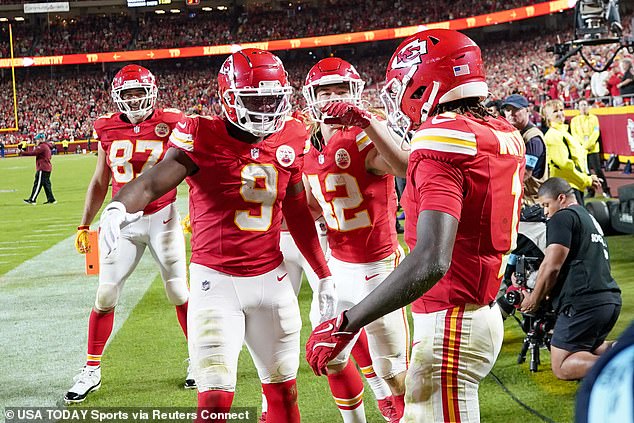 He led the Chiefs with 130 receiving yards in a 26-13 win over the Saints on October 7